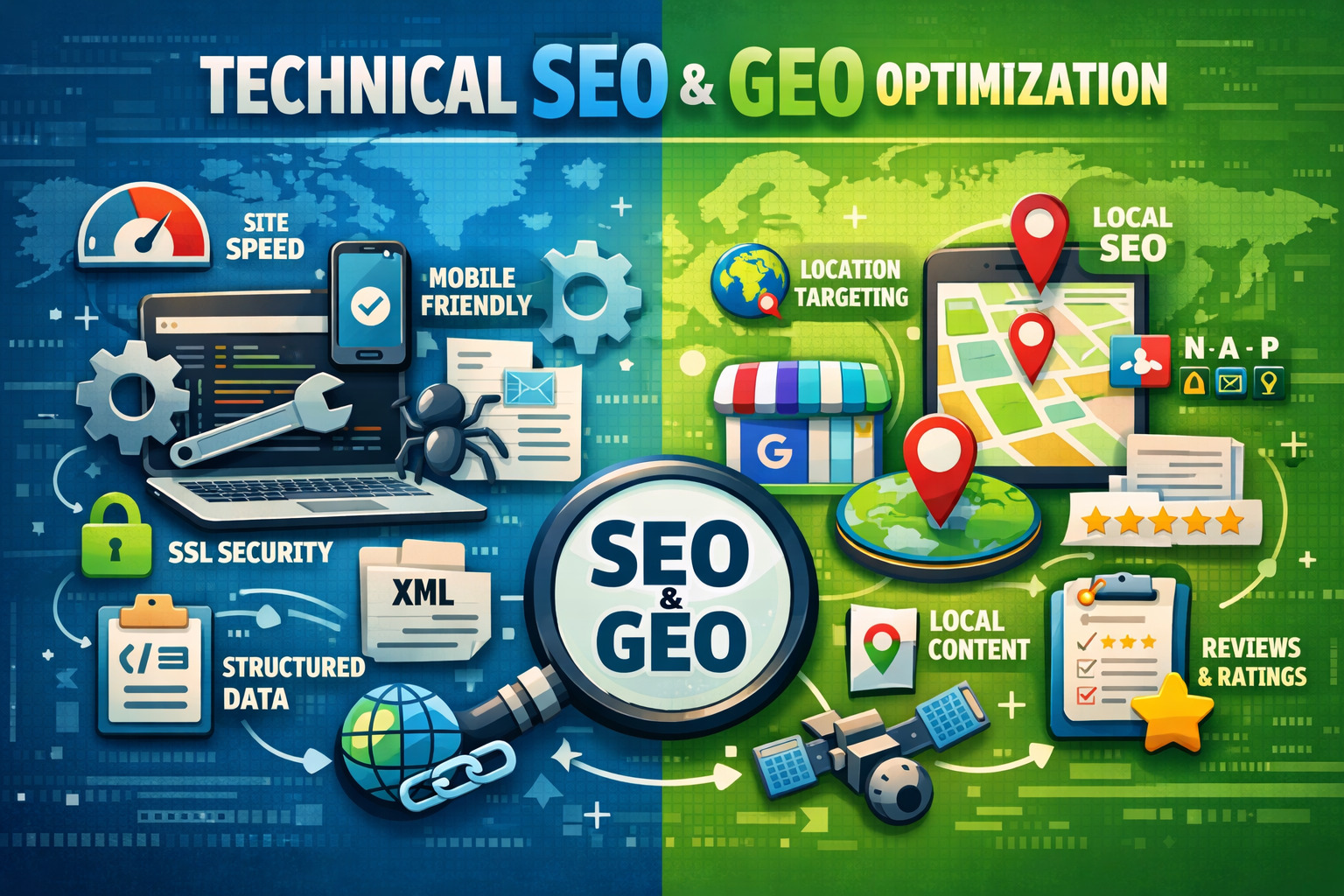 Difference Between SEO (Search Engine Optimization) and GEO (Generative Engine Optimization)